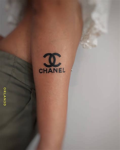 chanel tattoos|Chanel symbol tattoo designs.